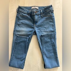 Hollister denim skinny stretch jeans size 24 L27